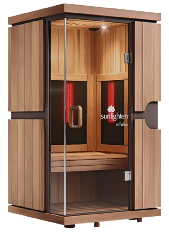 Infrared Sauna Therapy for Cancer Wellness – Sunlighten mPulse Aspire sauna interior