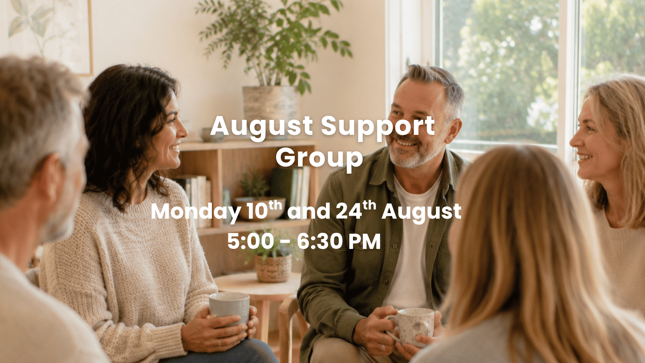 Group of people sttng in a circle in a suppurt group situaton